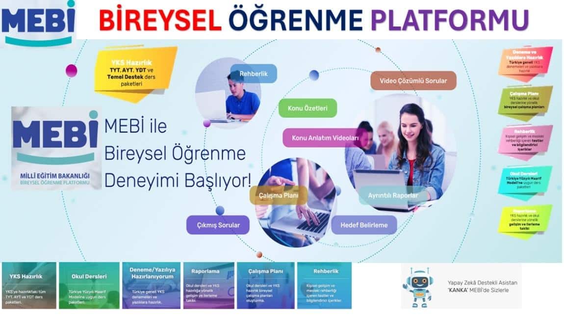 MEBİ ile bireysel öğrenme deneyimi başlıyor...